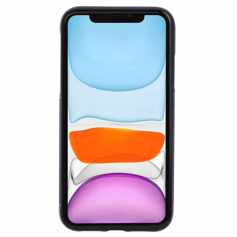 EIDERWOOD Deksel til iPhone 11 - Aramidfiberrygg og myk plast - Blå