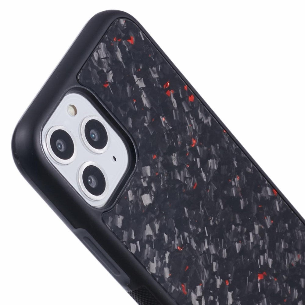 EIDERWOOD Cover til iPhone 11 Pro - Aramid Fiber Bagside og Blød Plast - Rød