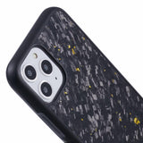 EIDERWOOD Cover til iPhone 11 Pro - Aramid Fiber Bagside og Blød Plast - Guld