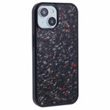 EIDERWOOD Cover til iPhone 15 - Aramid Fiber Bagside og Blød Plast - Rød