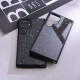 EIDERWOOD Samsung Galaxy S24 Ultra Carbon Cover m. Skridsikker Kant - MagSafe Kompatibelt - Sort