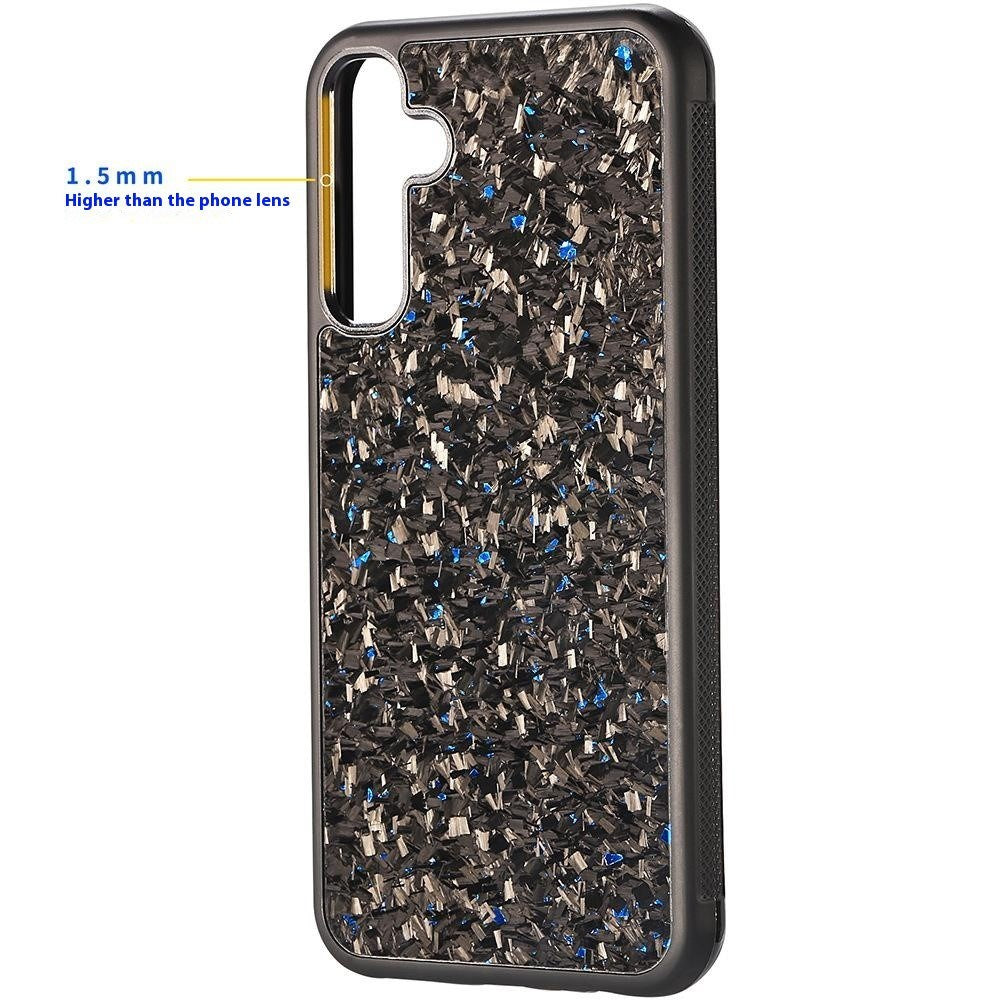 EIDERWOOD Samsung Galaxy S24 Carbon Cover m. Non-Slip Edge - MagSafe-kompatibel - Svart