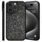 EIDERWOOD iPhone 15 Pro Carbon Cover m. Non-Slip Edge - MagSafe-kompatibel - Svart