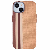 iPhone 14 - EIDERWOOD Mønstret Carbon Cover - MagSafe Kompatibel - Light Stripes