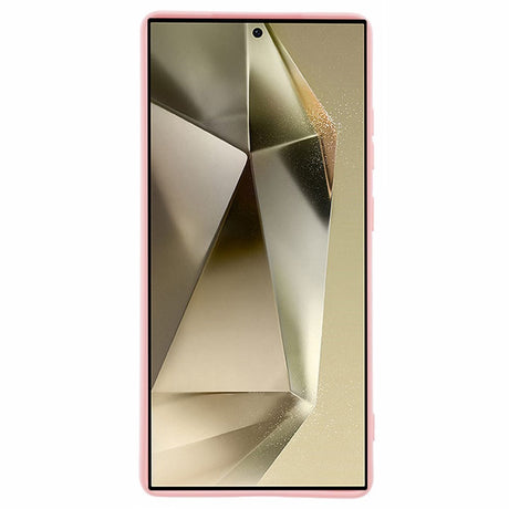 EIDERWOOD Samsung Galaxy S25 Ultra Fôret fleksibelt plastdeksel - Rosa