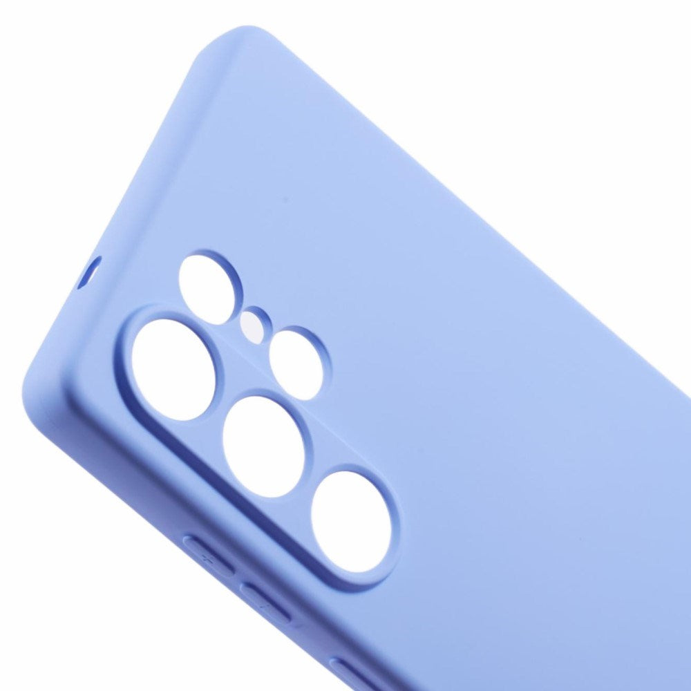 EIDERWOOD Samsung Galaxy S25 Ultra Fôret fleksibelt plastdeksel - Lyseblå