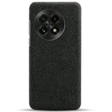 OnePlus 13 - EIDERWOOD Stoffdekket plastdeksel - Svart