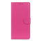 Xiaomi Redmi Note 14 (4G) - EIDERWOOD Faux Leather Flip Cover m. Kortholder og stativfunksjon - Rosa