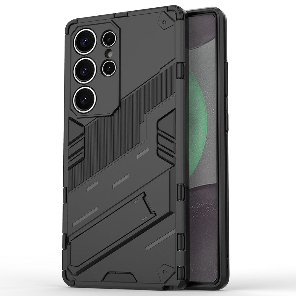 Samsung Galaxy S25 Ultra - EIDERWOOD Craftsman Cover m. Stativ - Svart