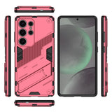 Samsung Galaxy S25 Ultra - EIDERWOOD Craftsman Cover m. Stativ - Rosa