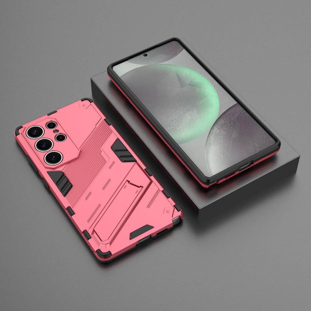 Samsung Galaxy S25 Ultra - EIDERWOOD Craftsman Cover m. Stativ - Rosa