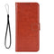 HMD Fusion / Fusion X1 - EIDERWOOD Kunstlæder Flip Cover m. Strop - Brun