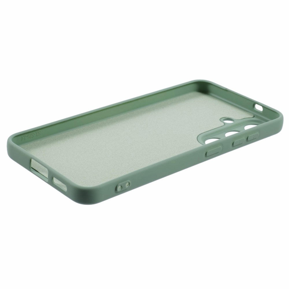 EIDERWOOD Samsung Galaxy S25+ (Plus) Fôret fleksibelt plastdeksel - Lysegrønn