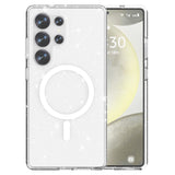 Samsung Galaxy S25 Ultra - EIDERWOOD Glitter Hybrid Cover - MagSafe Kompatibel - Gennemsigtig
