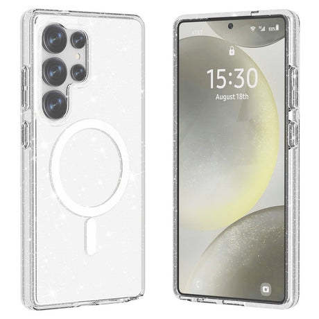 Samsung Galaxy S25 Ultra - EIDERWOOD Glitter Hybrid-deksel - MagSafe-kompatibel - Gjennomsiktig