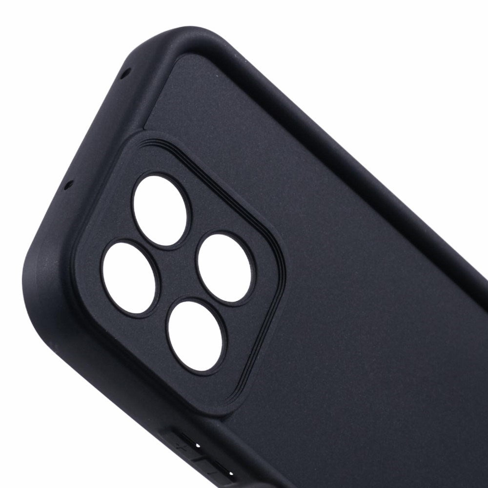 Honor 200 Smart - EIDERWOOD Anti-Slip Fleksibelt Plastik Cover - Sort