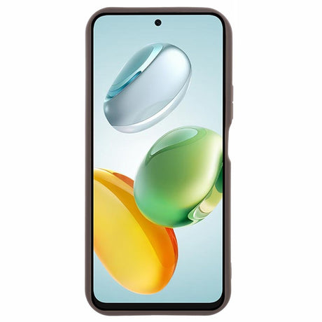 Honor 200 Smart - EIDERWOOD Anti-skli fleksibelt plastdeksel - Brun