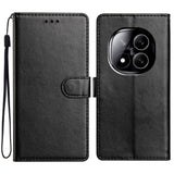 Xiaomi Redmi Note 14 Pro (5G) / Poco X7 - EIDERWOOD Kunstlæder Flip Cover m. Strop - Sort