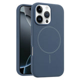 EIDERWOOD iPhone 16 Pro Silikone Mobil Cover - MagSafe Kompatibel - Mørkeblå