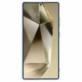 EIDERWOOD Samsung Galaxy S25 Ultra fleksibelt plastdeksel med støtbeskyttelse - blå