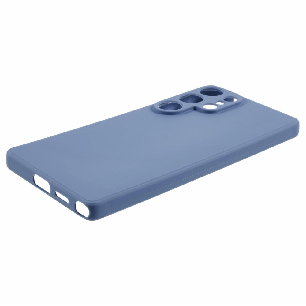 EIDERWOOD Samsung Galaxy S25 Ultra fleksibelt plastdeksel med støtbeskyttelse - blå