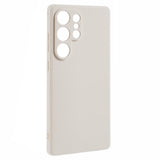 EIDERWOOD Samsung Galaxy S25 Ultra fleksibelt plastdeksel med støtbeskyttelse - Hvit