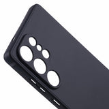 EIDERWOOD Samsung Galaxy S25 Ultra fleksibelt plastdeksel med støtbeskyttelse - svart