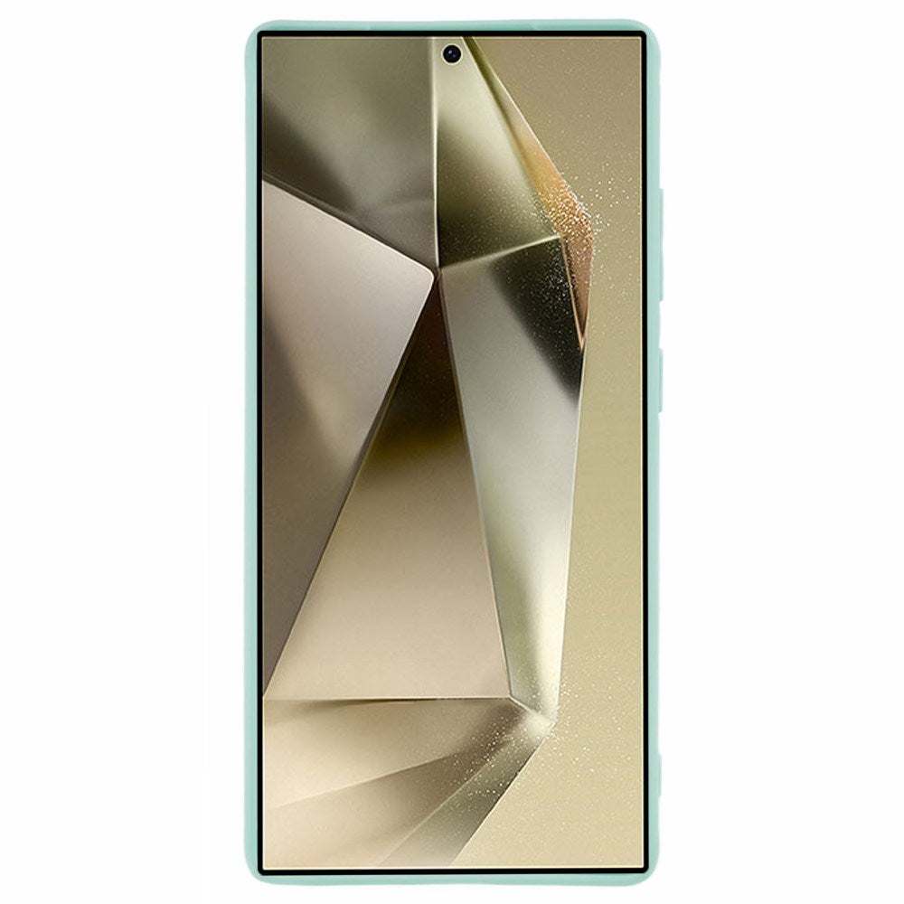 EIDERWOOD Samsung Galaxy S25 Ultra fleksibelt plastdeksel med støtbeskyttelse - Grønn