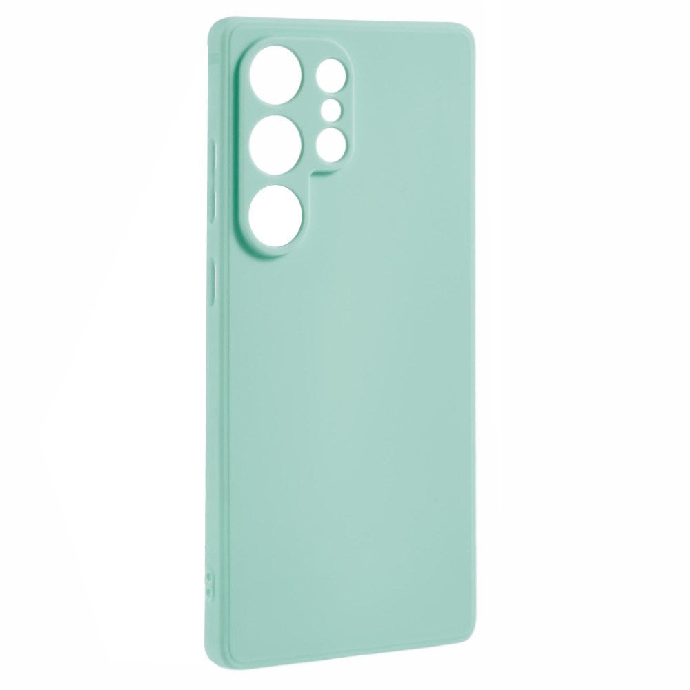 EIDERWOOD Samsung Galaxy S25 Ultra fleksibelt plastdeksel med støtbeskyttelse - Grønn