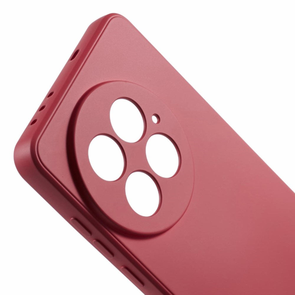 EIDERWOOD OnePlus 13 Fôret fleksibelt plastbakdeksel - rød