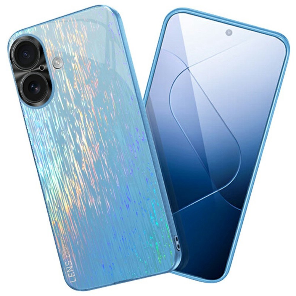 iPhone 16 - EIDERWOOD Reflekterende Hårdt Plastik Cover - Blå