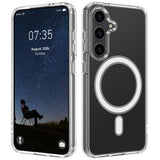 EIDERWOOD Samsung Galaxy S25+ (Plus) fleksibelt plastdeksel - MagSafe-kompatibelt - Gjennomsiktig