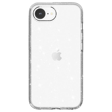 iPhone 16e - EIDERWOOD Hybrid Glitter plastdeksel - MagSafe-kompatibel - Hvit