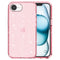 iPhone 16e - EIDERWOOD Hybrid Glitter plastdeksel - MagSafe-kompatibel - Rosa