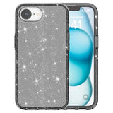 iPhone 16e - EIDERWOOD Hybrid Glitter plastdeksel - MagSafe-kompatibel - Svart