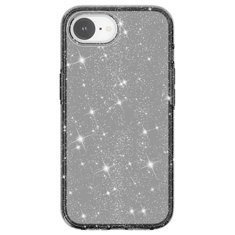 iPhone 16e - EIDERWOOD Hybrid Glitter plastdeksel - MagSafe-kompatibel - Svart