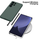 EIDERWOOD Samsung Galaxy S25 Ultra Slim Plastik Bagside Cover - inkl. Lille Stylus - Sort