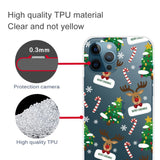 iPhone 14 Pro fleksibelt plast julebakdeksel - julepynt