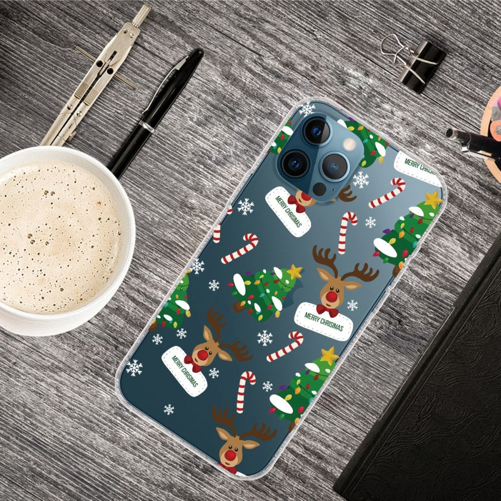 iPhone 14 Pro fleksibelt plast julebakdeksel - julepynt