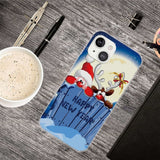 iPhone 14 Plus fleksibelt plast julebakdeksel - godt nyttår