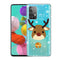 Samsung Galaxy A53 (5G) TPU Plast Julecover - Merry Christmas - Rensdyr