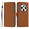 Xiaomi Redmi 14C - EIDERWOOD Faux Leather Flip Cover m. Kortholder og stativfunksjon - brun