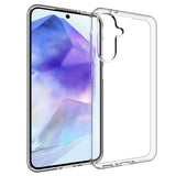 Samsung Galaxy A56 (5G) - EIDERWOOD Fleksibelt Plastik Bagside Cover - Gennemsigtig