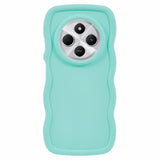 Xiaomi Redmi 14C - EIDERWOOD Fleksibelt Plastik Wavy Cover - Blå