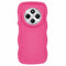 Xiaomi Redmi 14C - EIDERWOOD Fleksibelt Plastik Wavy Cover - Pink
