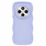 Xiaomi Redmi 14C - EIDERWOOD Fleksibelt Plastik Wavy Cover - Lilla