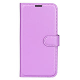 Xiaomi 15 - EIDERWOOD Faux Leather Flip Cover m. Kortholder og stativfunksjon - Lilla