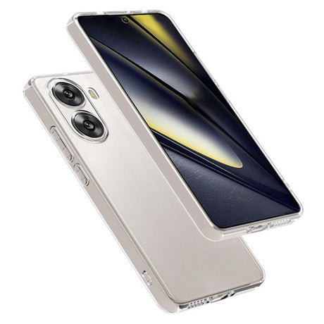 EIDERWOOD Xiaomi Poco X7 Pro Fleksibelt Plastik Bagside Cover - Gennemsigtig