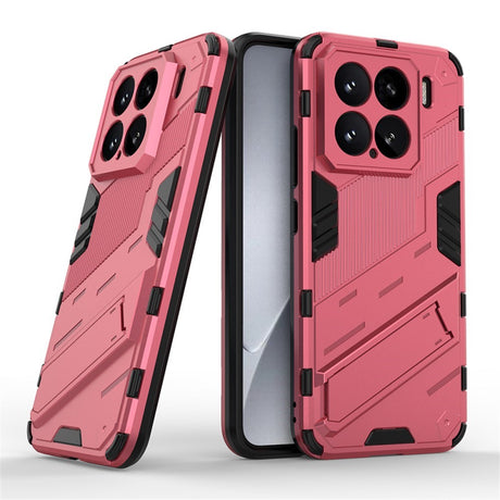 Xiaomi 15 - EIDERWOOD Craftsman Cover m. Stativ - Rosa