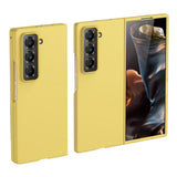 EIDERWOOD Samsung Galaxy Z Fold Special Hård Plastik Bagside Cover - Gul